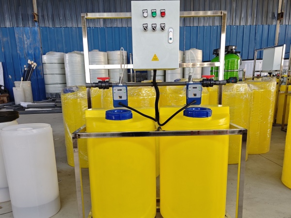 全自动加药装置在生活热水换热系统应用1 全自动加药装置在生活热水换热系统应用1